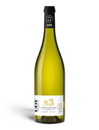 UBY - COLOR - N°3 - Côtes de Gascogne, vin blanc sec fruité