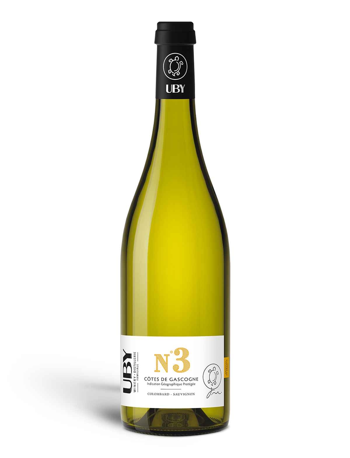 UBY - COLOR - N°3 - Côtes de Gascogne, vin blanc sec fruité