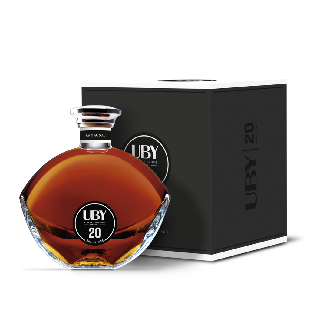 UBY - ARMAGNAC - TRILOGIE - 20 ANS D'ÂGE, AOP Armagnac