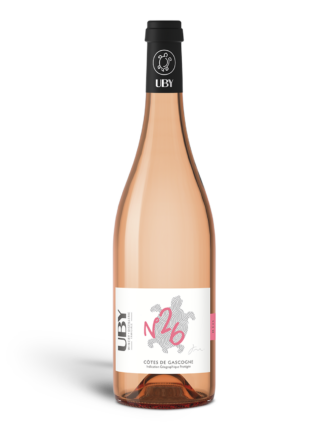 UBY - BIO - N°26 - Côtes de Gascogne, vin rosé fruité, BIO