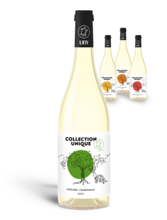 UBY - Collection Unique, vin blanc sec floral, Muscaris - Chardonnay