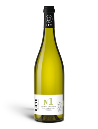 UBY - COLOR - N°1 - Côtes de Gascogne, vin blanc sec vif