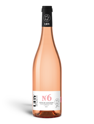 UBY - COLOR - N°6 - Côtes de Gascogne, vin rosé fruité