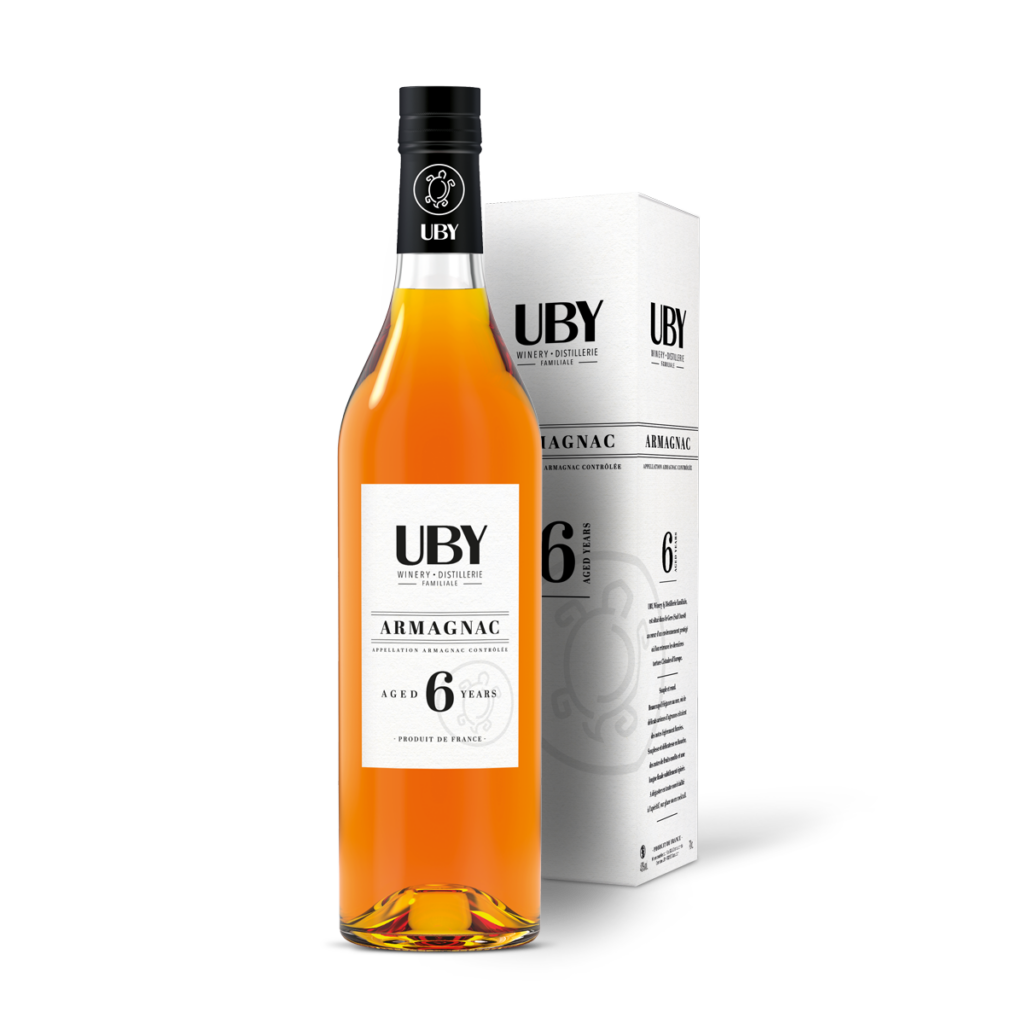 UBY - ARMAGNAC - AUTHENTIQUE - 6 ANS D'ÂGE, AOP Armagnac