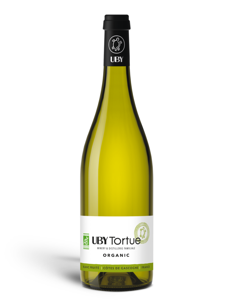 UBY - TORTUE - BIO - BLANC FRUITÉ - Côtes de Gascogne, vin blanc bio fruité