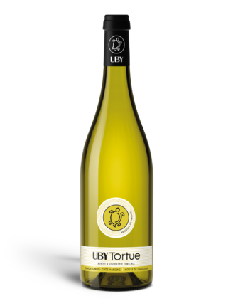 UBY - TORTUE - BLANC FRUITÉ - Côtes de Gascogne, vin blanc fruité