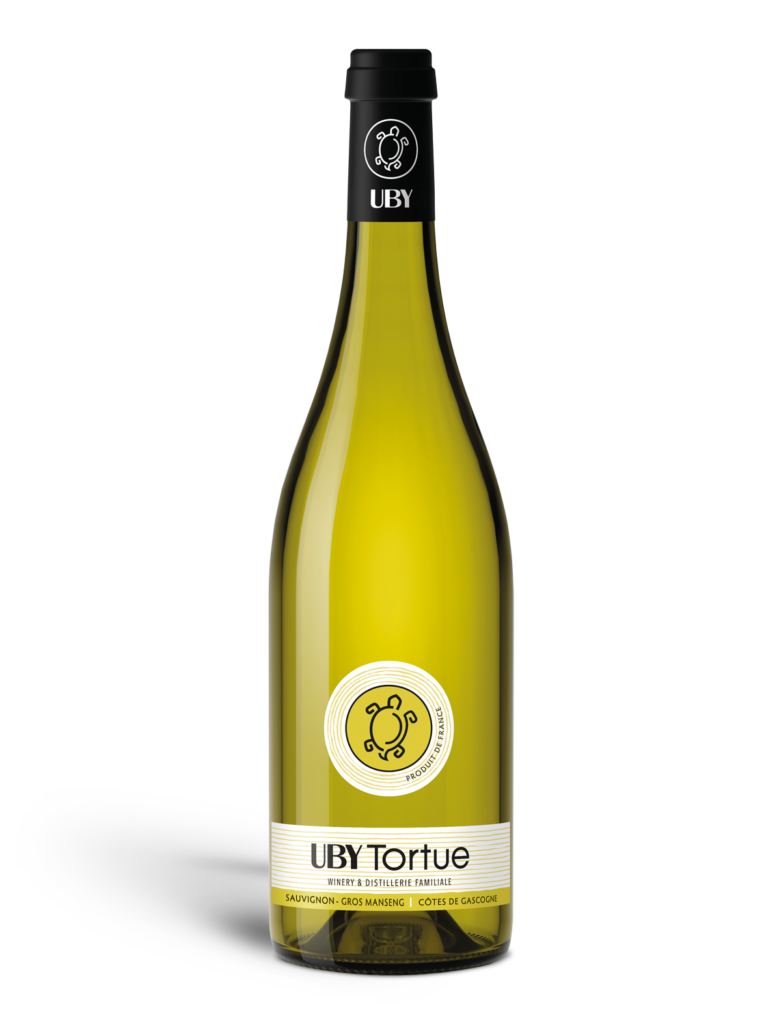 UBY - TORTUE - BLANC FRUITÉ - Côtes de Gascogne, vin blanc fruité