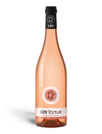 UBY - TORTUE - ROSÉ FRUITÉ - Côtes de Gascogne, vin rosé fruité