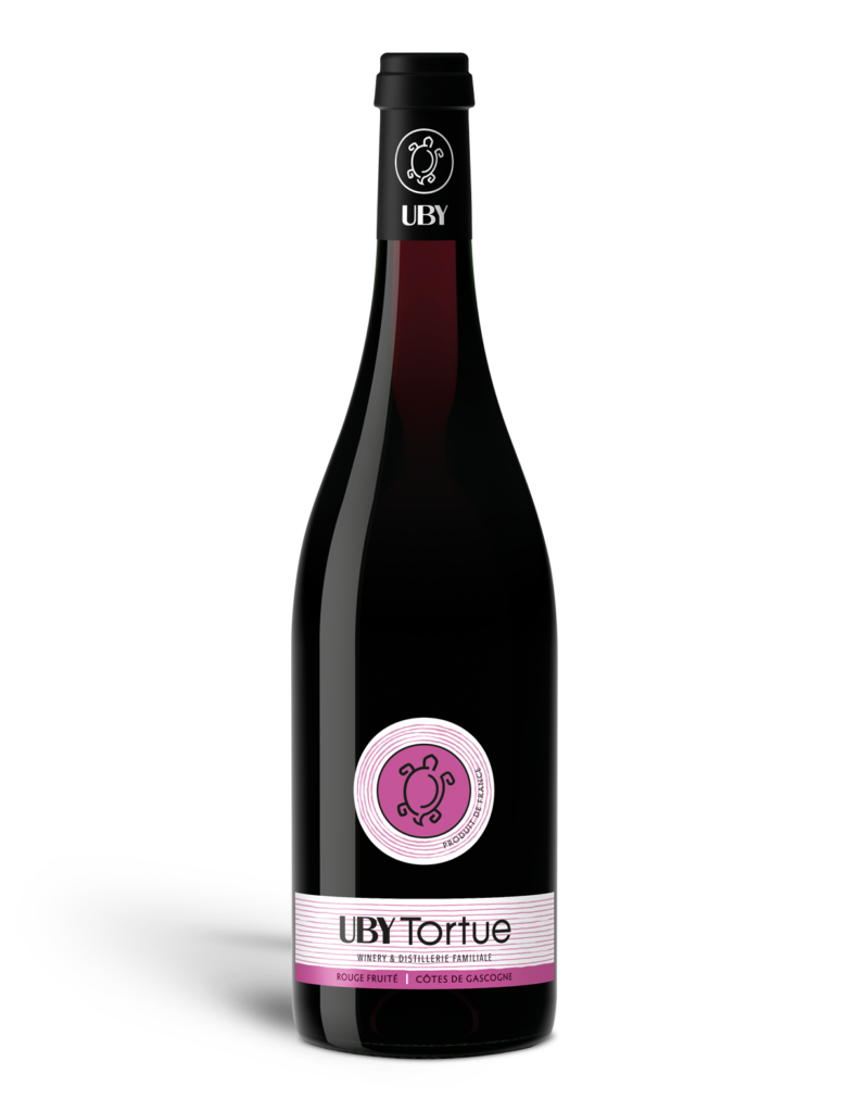 UBY - TORTUE - ROUGE FRUITÉ - Côtes de Gascogne, vin rouge fruité